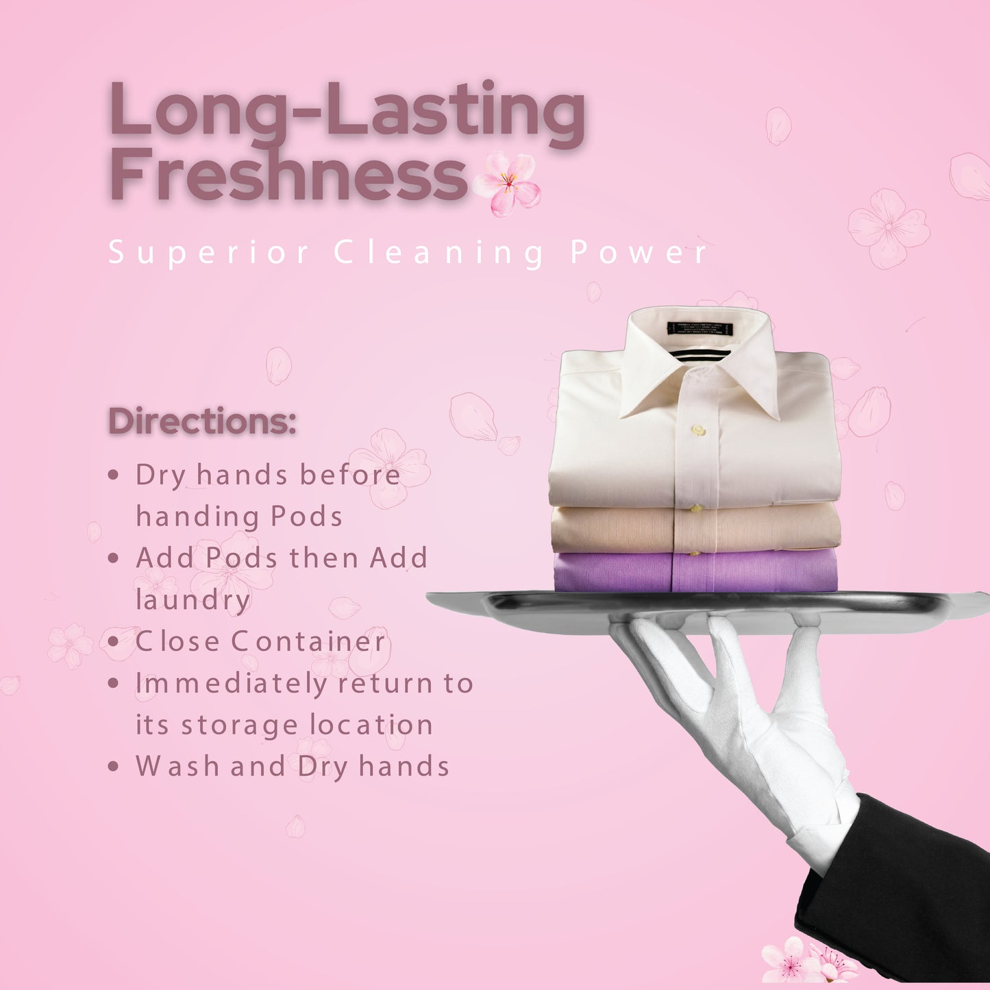 Gold n Pearls 4-in-1 Laundry Detergent Pods - Cherry Velvet (36 Pods)