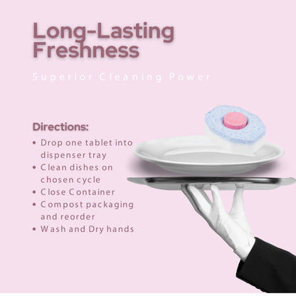 Gold n Pearl Dishwashing Tablet with Red Spot - (30 Tablets)