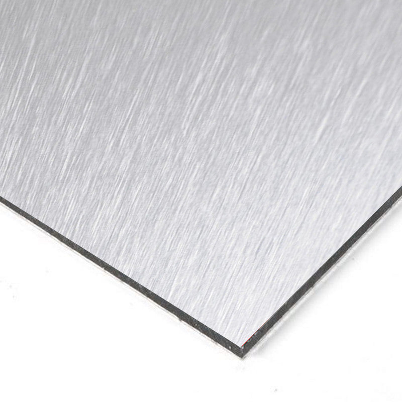 ACM Sign Panel - Brushed Silver - 1/8 inch thick